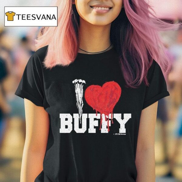 Buffy The Vampire Slayer I Love Buffy T Shirt