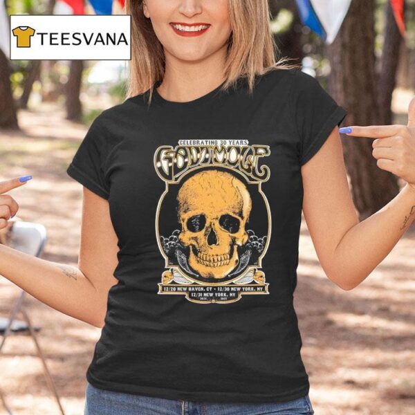 Celebrating Years Gov T Mule S New Haven C T Shirt