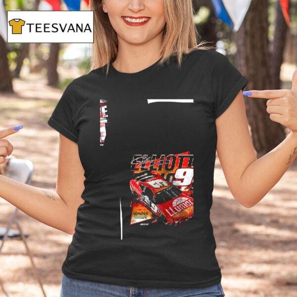 Chase Elliott Hendrick Motorsports Team Collection Llumar Signature T Shirt