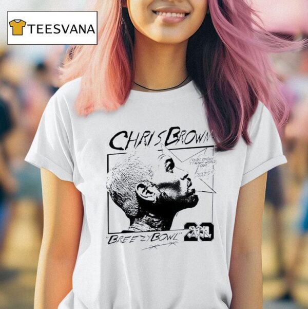 Chris Brown Breezy Bowl World Tour T Shirt