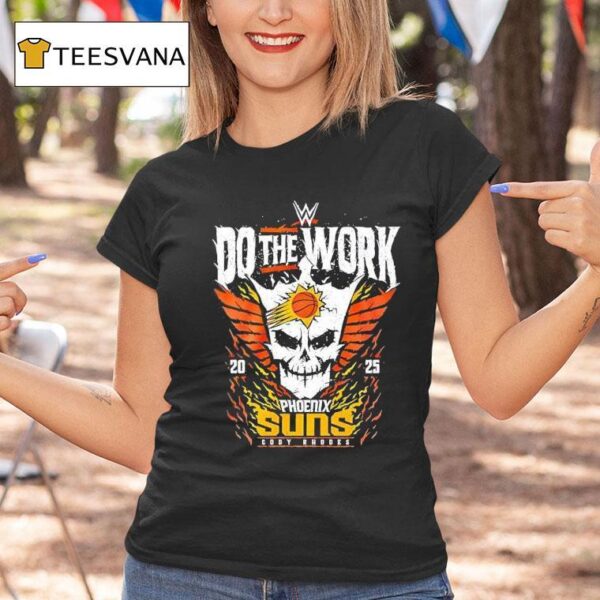 Cody Rhodes Do The Work Phoenix Suns T Shirt