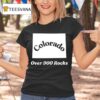 Colorado Over Rocks T Shirt
