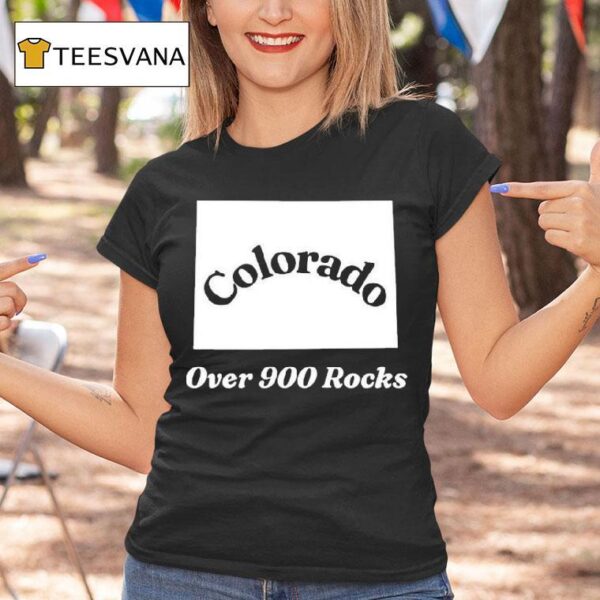 Colorado Over Rocks T Shirt