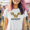Doodle Logo Raglan Weezer T Shirt