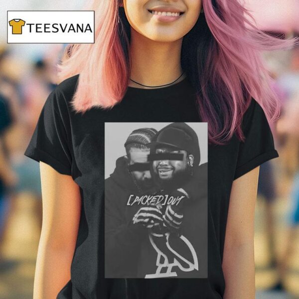 Drake And Ice Cube Packed Out Deleted Villain The Drizzler Hugging Akademiks From Behind T Shirt