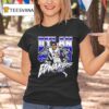 Dylan Edwards Rally Mens Black K State Caricature Fashion Player T Shirt