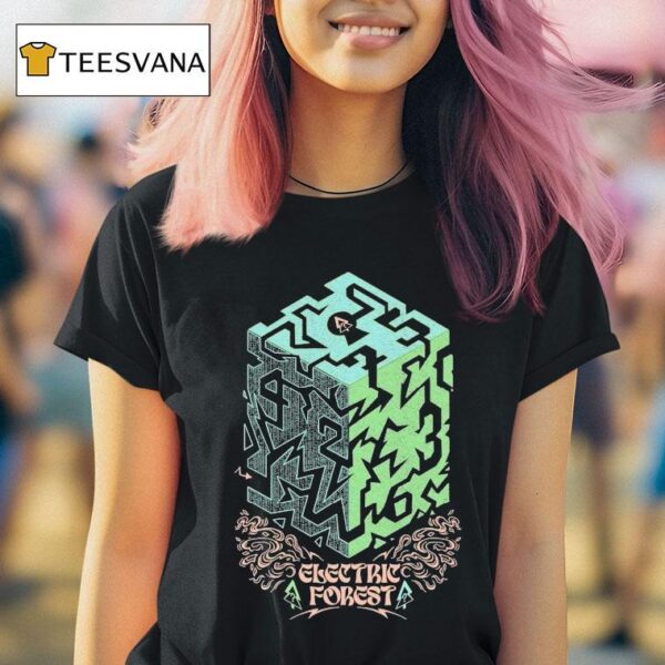 Electric Forest Wild Optimists Puzzle T Shirt