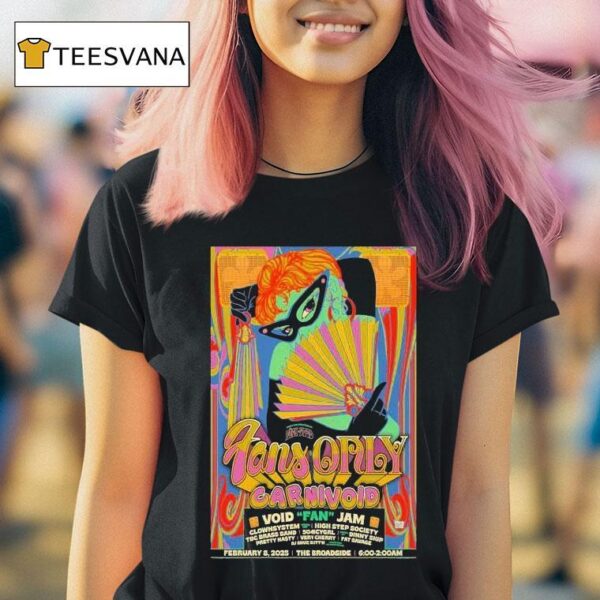 Fans Only Carnivoid February New Orleans La T Shirt