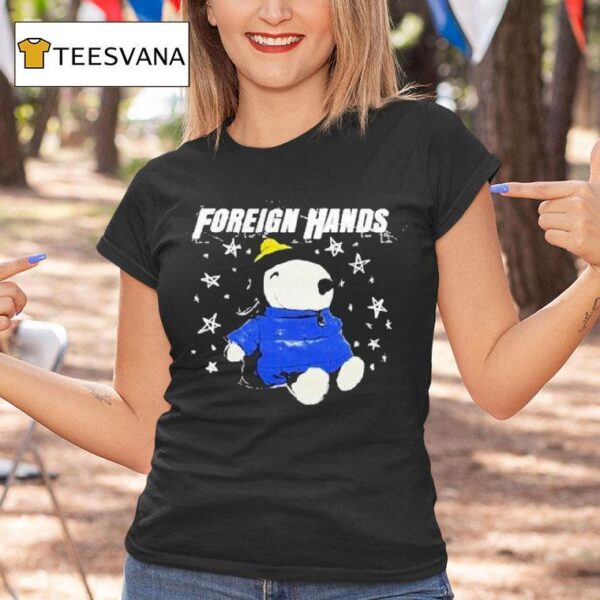 Foreign Hands Dog T Shirt