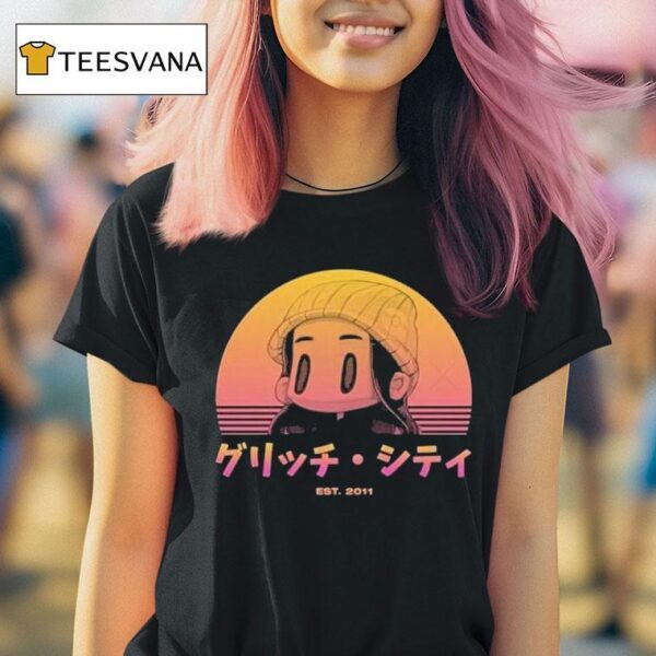 Glitchxcity Sunset Est T Shirt