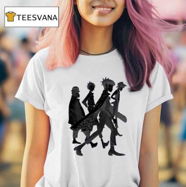 Gorillaz Shadows T Shirt