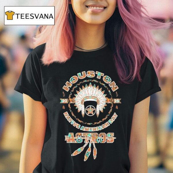 Houston Astros X Native American T Shirt