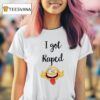 I Got Raped Icon T Shirt