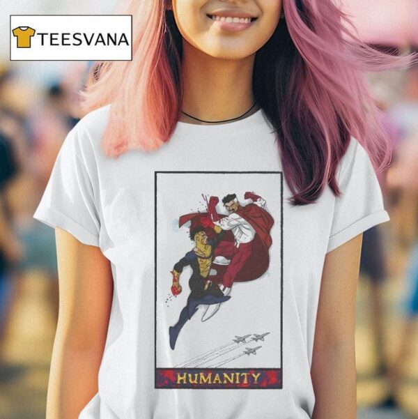 Invincible Humanity Tarot Card T Shirt