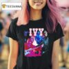 Ivy Token Playing Guitar Graphic T Shirt