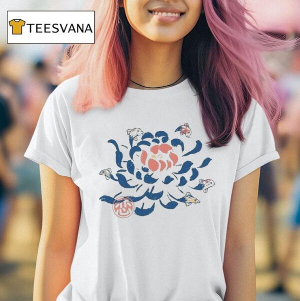 Japanese Flower Wituka T Shirt