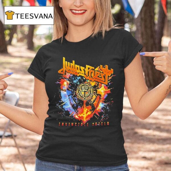 Judas Priest Invincible Shield T Shirt