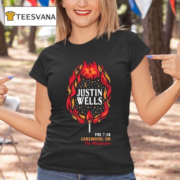 Justin Wells At The Winchester On Jul T Shirt