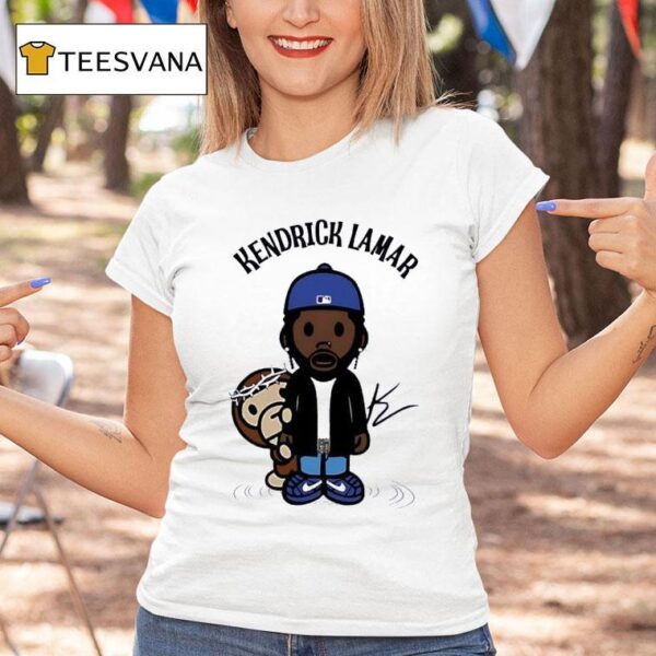 Kendrick Lamar With Monkey Chibi T Shirt