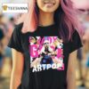 Lady Gaga Artpop Album Tracklis T Shirt