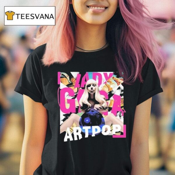 Lady Gaga Artpop Album Tracklis T Shirt