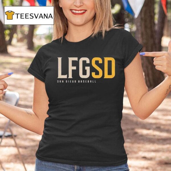 Lfgsd San Diego Baseball Vintage T Shirt