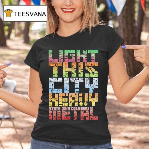 Light This City Discography T Shirt