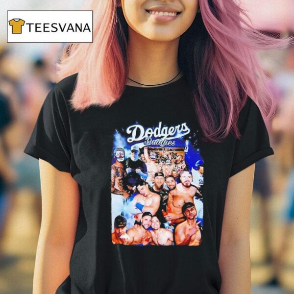 Los Angeles Dodgers Daddies Graphic T Shirt