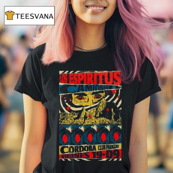 Los Espritus Sept At Club Paraguay In Gemes Crdoba T Shirt
