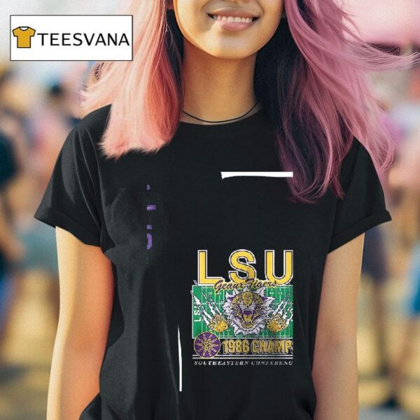 Lsu Tigers Geaux Tigers Champs Mascot Vintage T Shirt