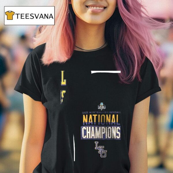 Lsu Tigers National Champions Ncaa Division I Baseball T Shirt