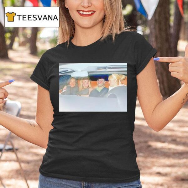 Luigi Mangione Car With Girls T Shirt