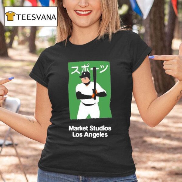 Market Studios Los Angeles Baseball T Shirt