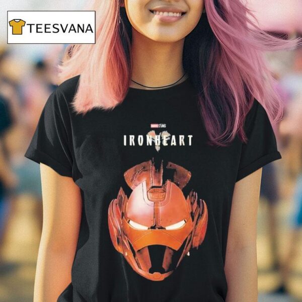Marvel Studios Television Series Iron Heart With Riri Williams Mask June T Shirt