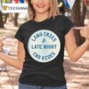 Mayday Parade Long Cries And Late Night Car Rides Pin Moss T Shirt