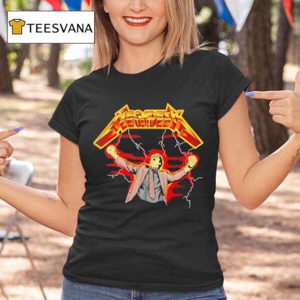 Megadesk Lightning Cartoon T Shirt