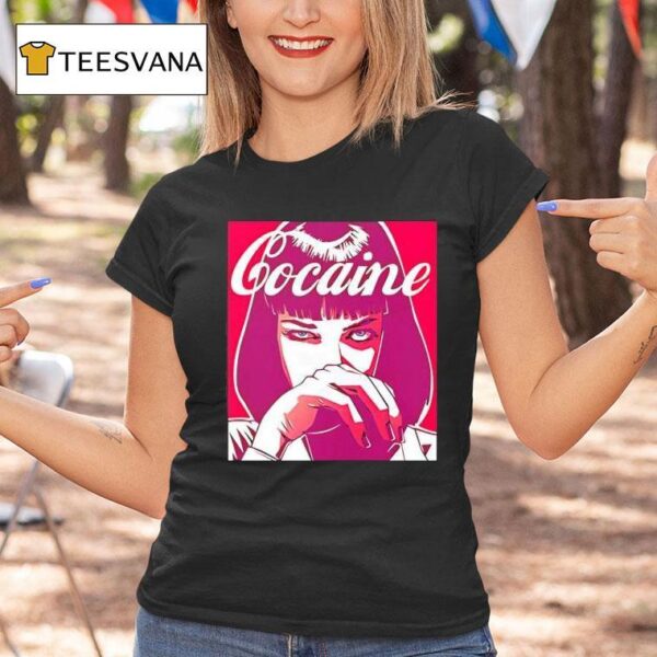 Mia Wallace Cocaine T Shirt