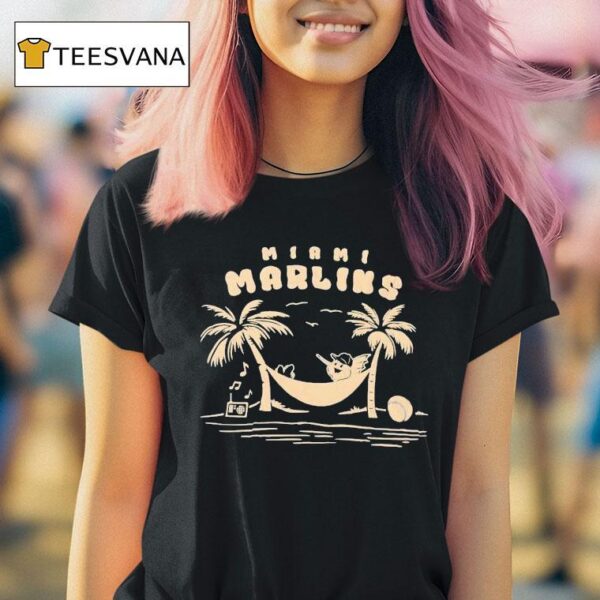 Miami Marlins Baseball Holiday T Shirt