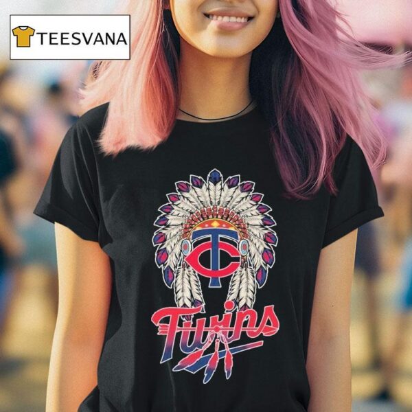 Minnesota Twins X Native American T Shirt