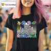 Minnesota Vikings Timberwolves Twins Wilds All Name Of Legends City Skyline T Shirt