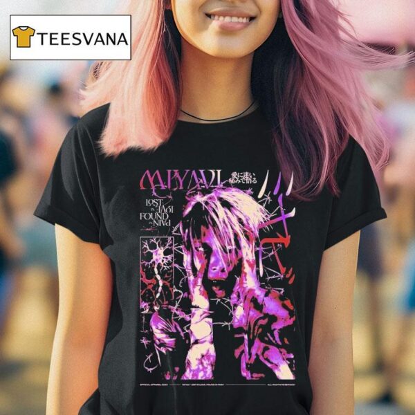 Miyavi Barbed Wire Lost In Love Found In Pain T Shirt