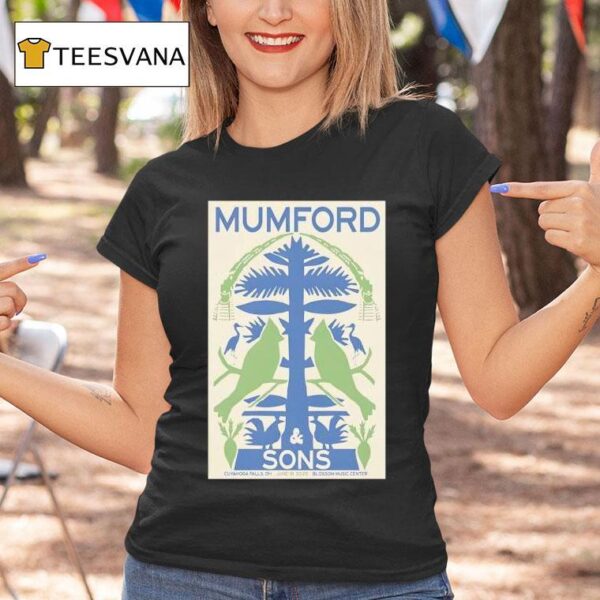 Mumford And Sons June Cuyahoga Falls T Shirt