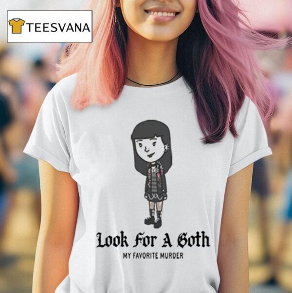 My Favorite Murder Animated Look For A Goth T Shirt