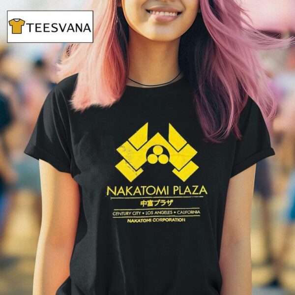 Nakatomi Plaza Logo Vintage T Shirt
