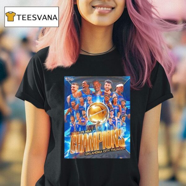 Nba Champions Oklahoma City Thunder Team T Shirt