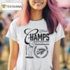 Nba Finals Champs Oklahoma City Thunder T Shirt