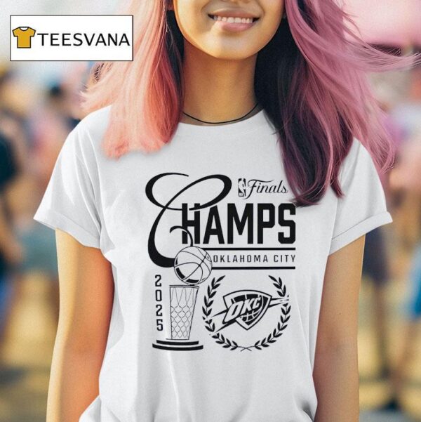 Nba Finals Champs Oklahoma City Thunder T Shirt