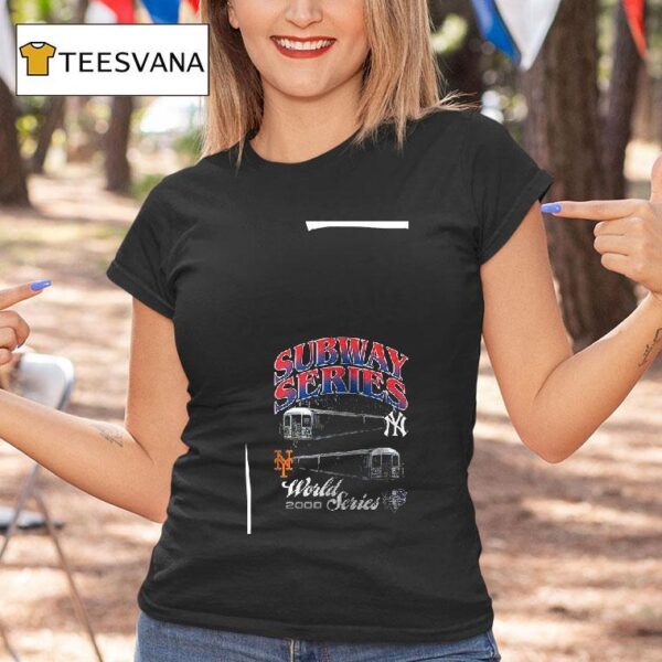 New York Yankees Vs New York Mets Subway Series Th Anniversary Duel Trains T Shirt
