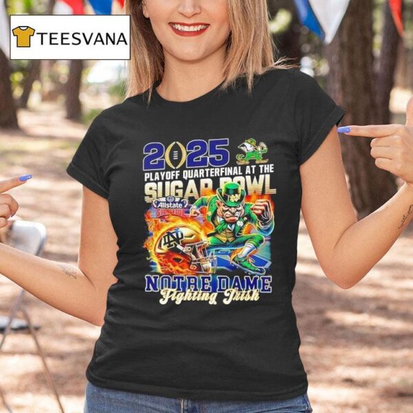 Notre Dame Fighting Irish Playoff Quarterfinal At The Sugar Bowl T Shirt