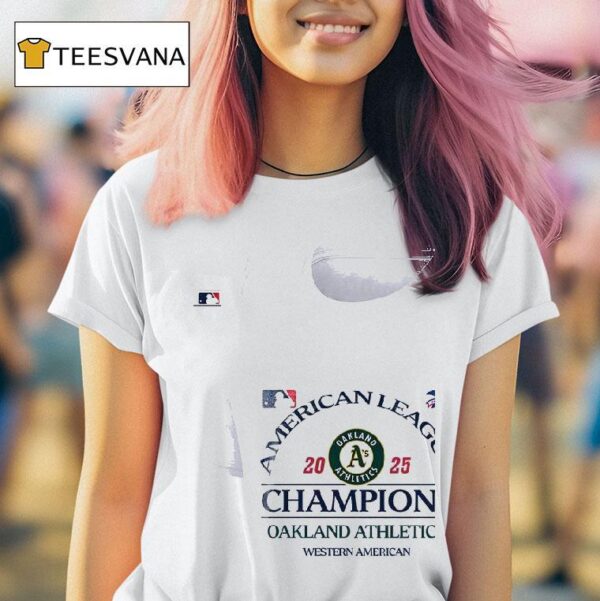 Oakland Athletics American League Champions T Shirt